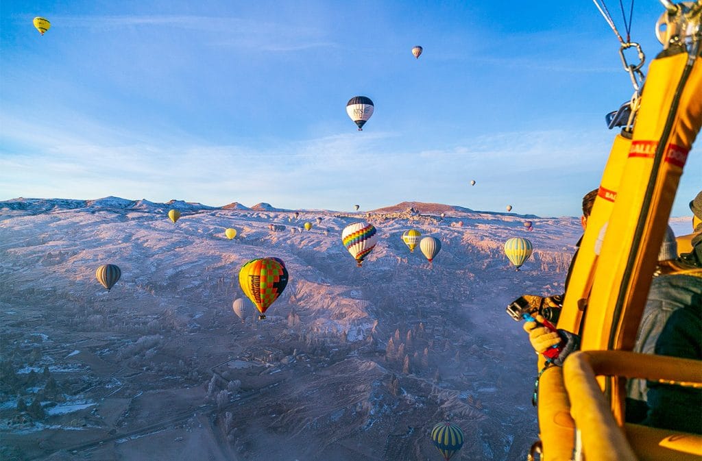 Turkey Hot Air Balloons  Rides and Regions Cappadocia hot air Balloon